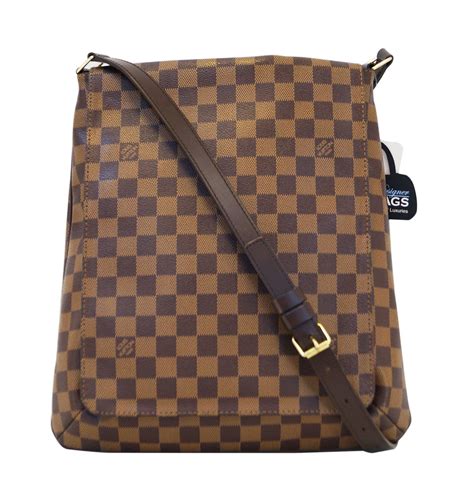 louis vuitton damier ebene musette salsa|Louis Vuitton Damier Ebene Musette Salsa GM Shoulder Bag.